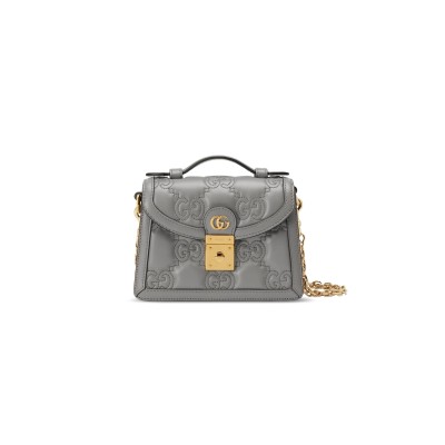 GUCCI GG MATELASSÉ SMALL SHOULDER BAG 724499 (18*13*6.5cm)